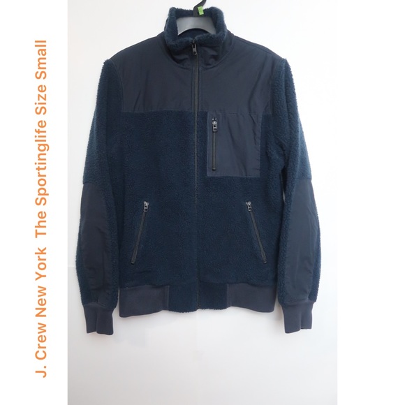 J. Crew Other - J.Crew Men’s Grizzly Fleece Full Zip Jacket Small